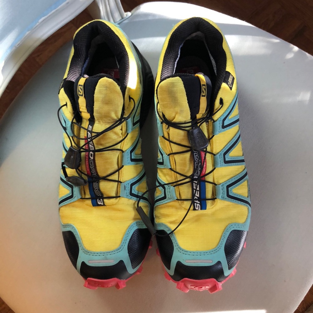 Salomon trail running shoes